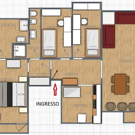 Mansarda Luminosissima Vicino Al Mare بيزارو